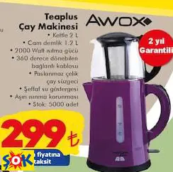AWOX TEAPLUS ÇAY MAKİNESİ